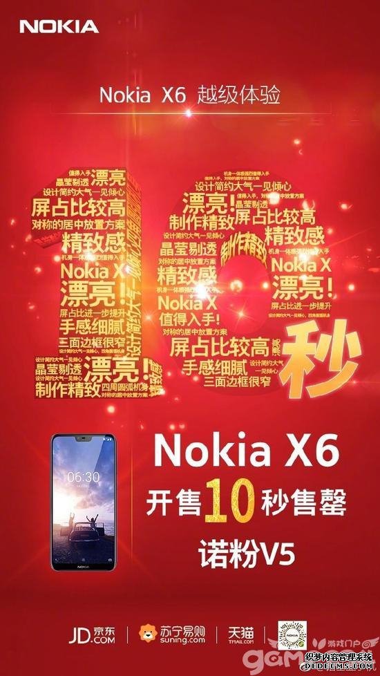 ŵǼӪ Nokia X6 